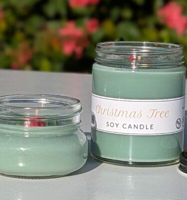 Christmas Tree Candle