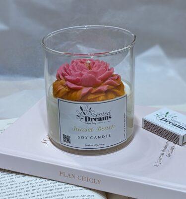 Scented Dreams - Flower Candle Vase